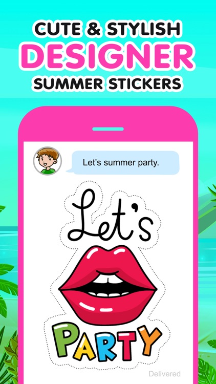 Stylish Summer Stickers