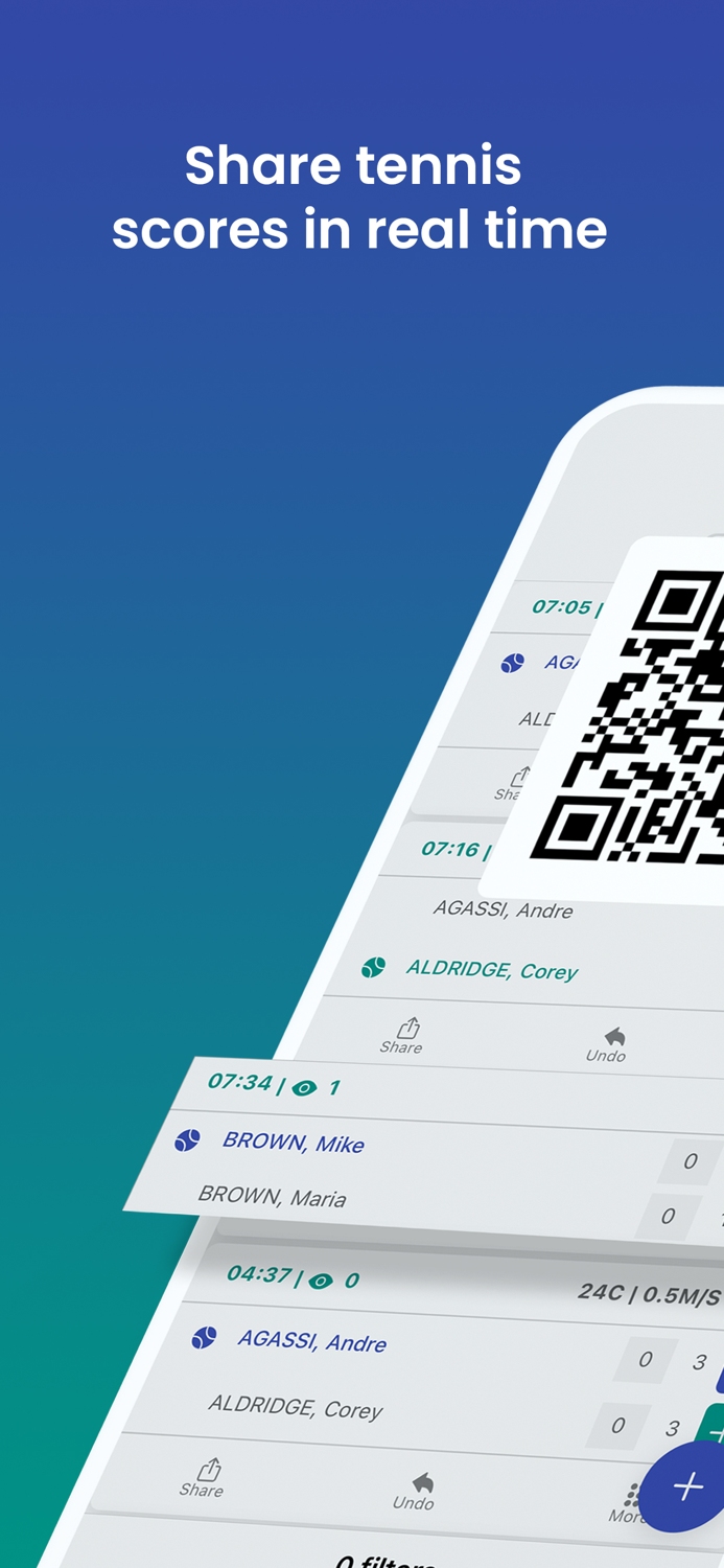 iOnCourt Tennis Match Tracker