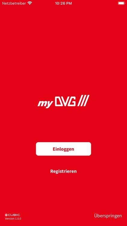 myDVG Ticket