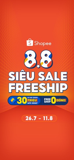Shopee 8.8 Siêu Sale Freeship app screenshot