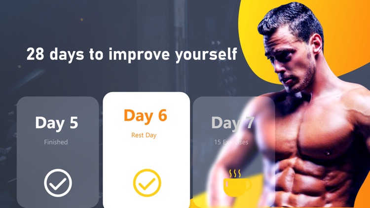 Home Workout- 28 Day Challenge screenshot-3