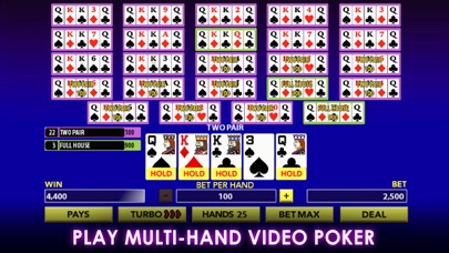 Multi-Play Video Poker screenshot 4