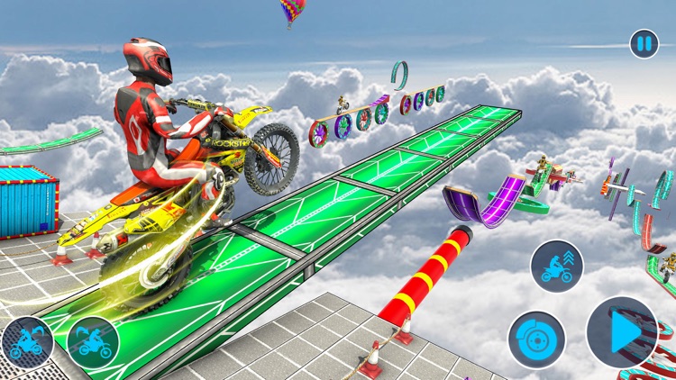 Moto Bike Stunts Racing Game