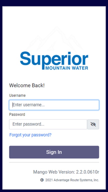 Superior Mountain Water