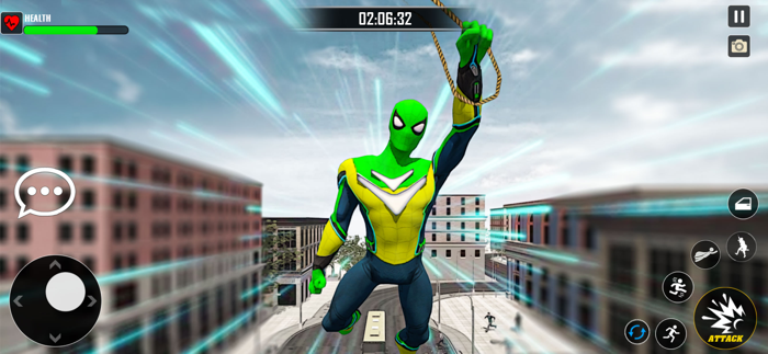 Ninja Spider Boy City Hero