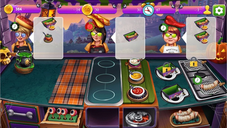 Cooking Fast Halloween screenshot-5