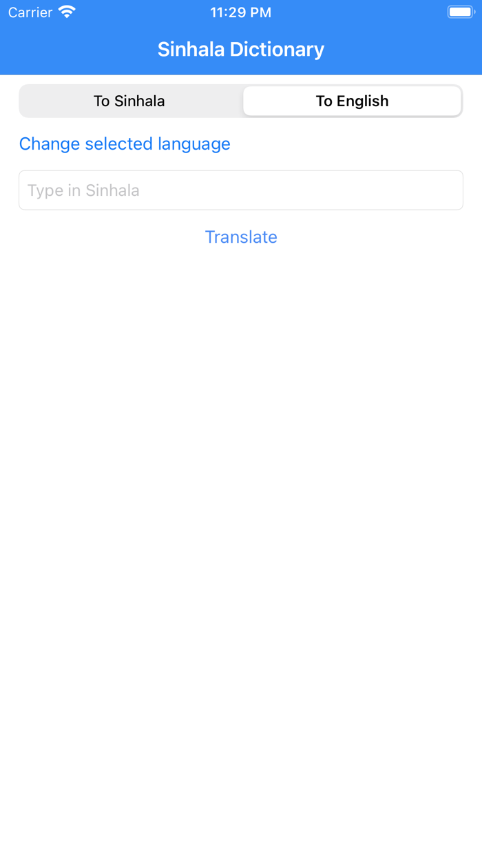 Sinhala Dictionary Pro