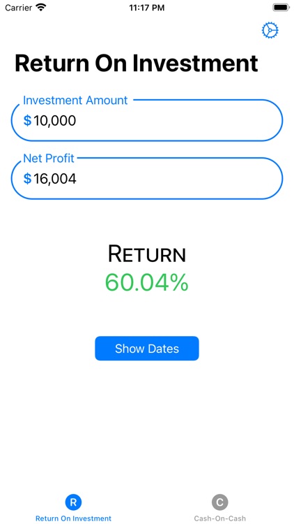 Cash On Calc - Investment Calc screenshot-1