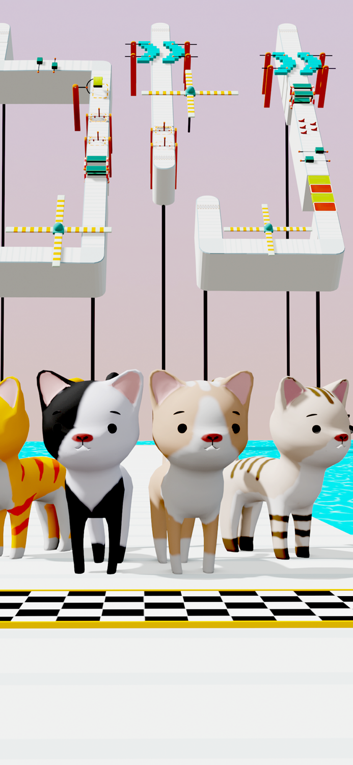 Cat Run - Toon Blast 3D