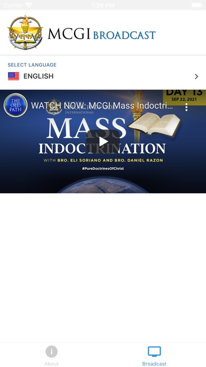 MCGI Broadcast