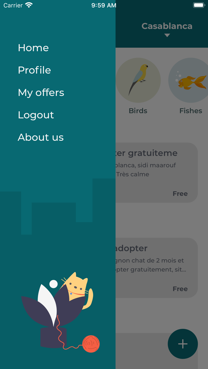 Happy Pet Adoption Coupling