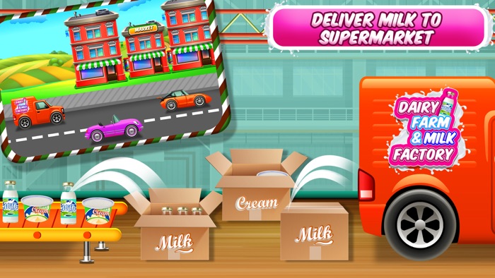 Dairy Farm  Milk Factory