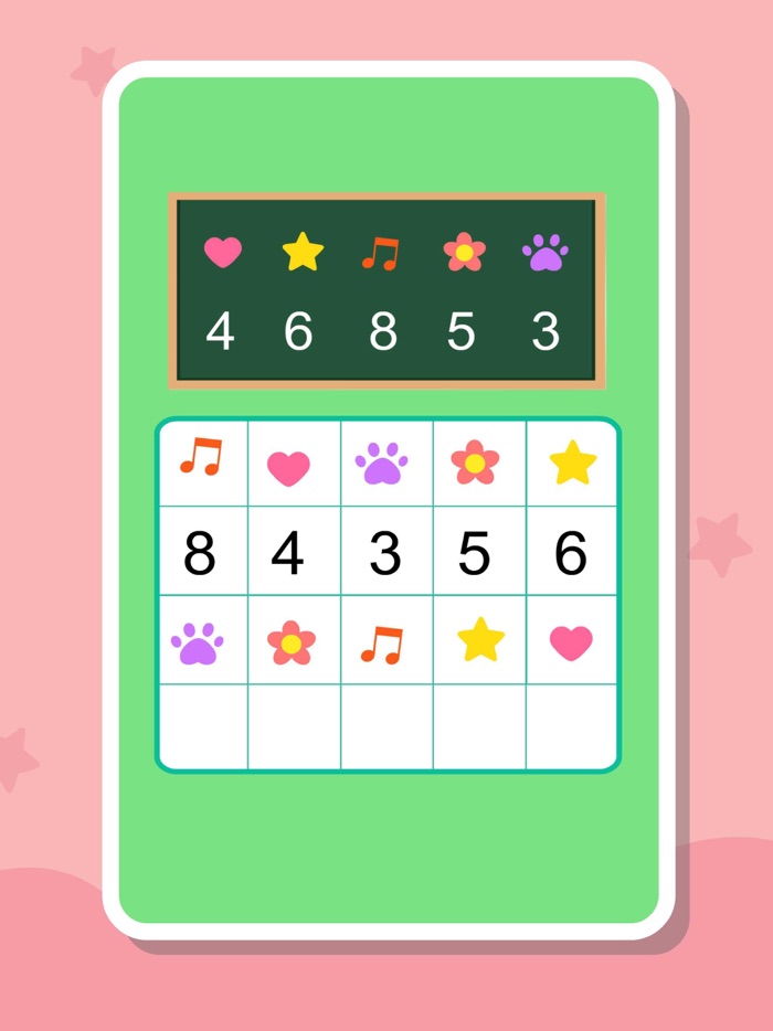 Baby Schulte Grid Game