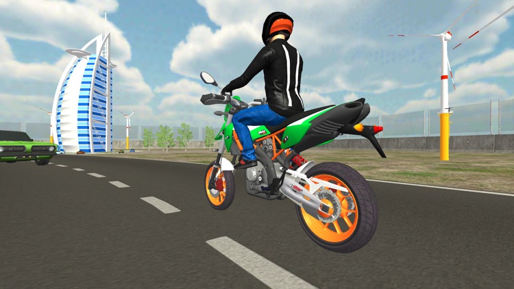 Car Chained Motorcycle screenshot-3