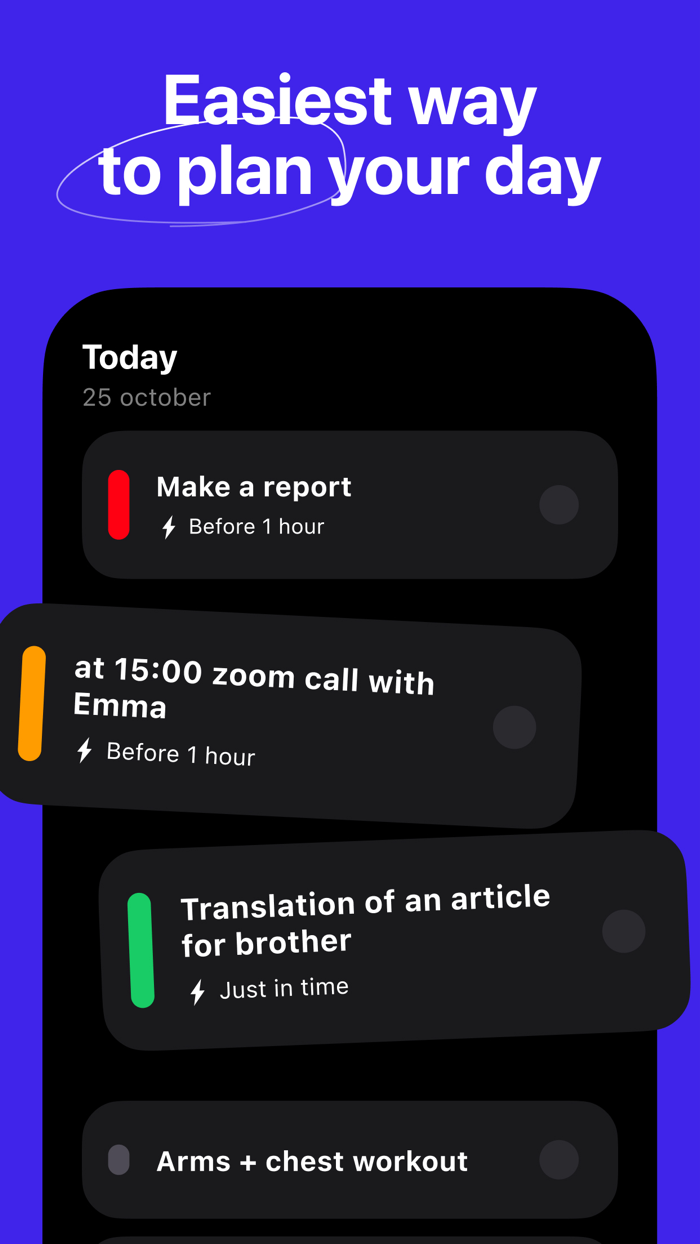 Push me Daily To Do List