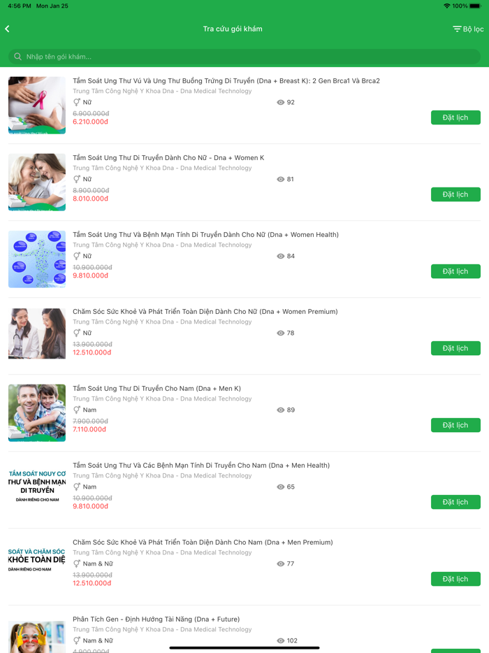 Bcare - Đặt lịch khám