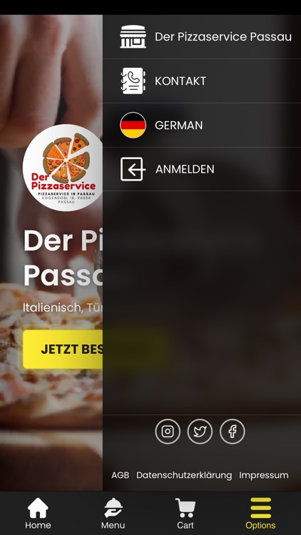 Der Pizzaservice Passau