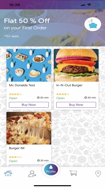 Delivery Now - Food APP