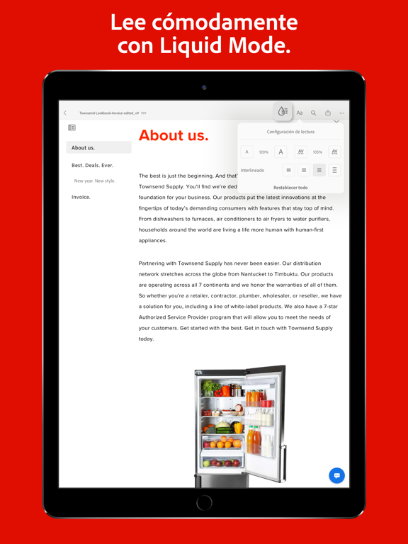 Adobe Acrobat Reader para PDF