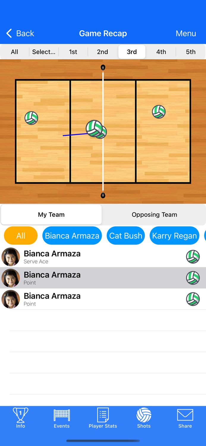 Volleyball Stat Recorder 3000