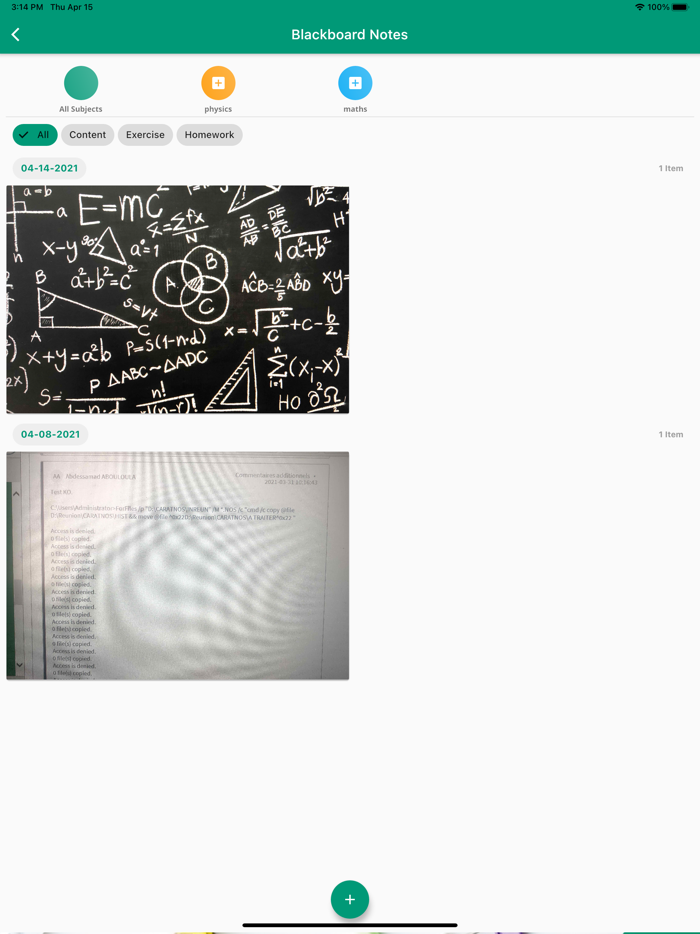 Student Tasks- School Planner