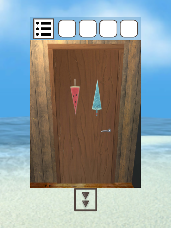 海の家からの脱出