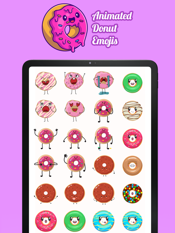 Animated Donut Emojis screenshot 2