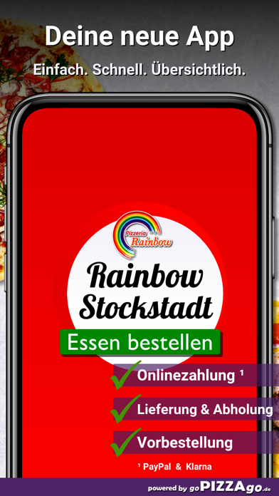 Pizzeria Rainbow Stockstadt screenshot 1