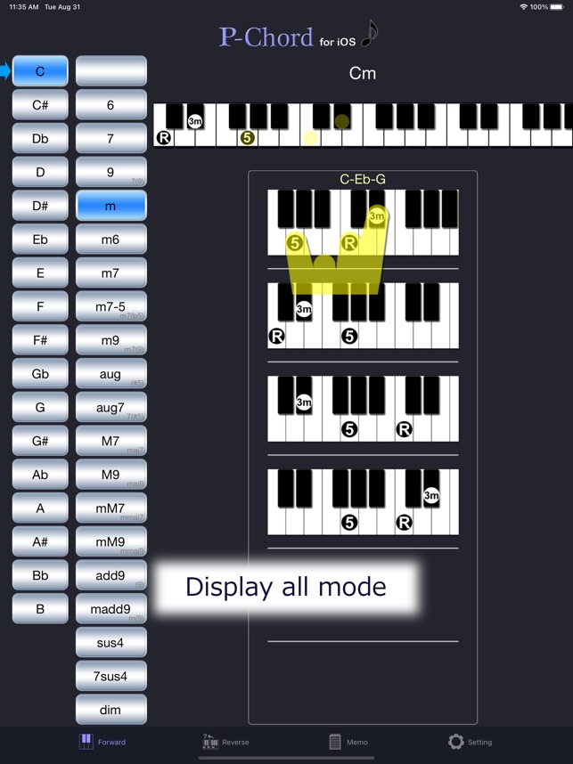 P Chord On The App Store