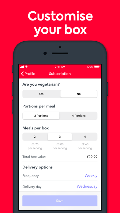 How to cancel & delete Gousto from iphone & ipad 4