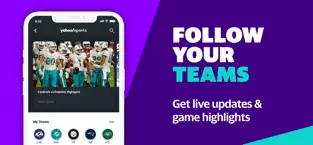 Captura de Pantalla 2 Yahoo Sports: watch NFL games iphone