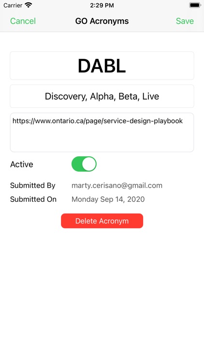 GO Acronyms screenshot-3