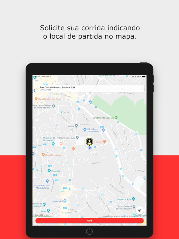 Capital Taxi Curitiba screenshot 2