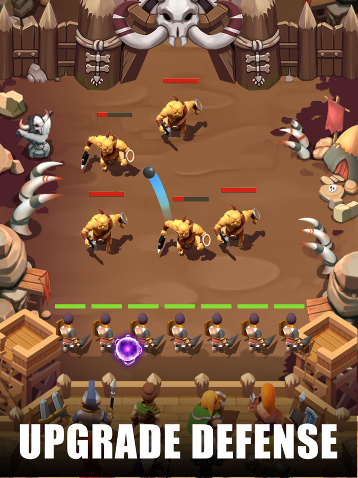 Castle Defense：Idle TD