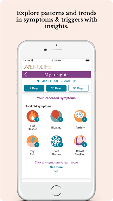 MenoLife - Menopause Tracker screenshot 3