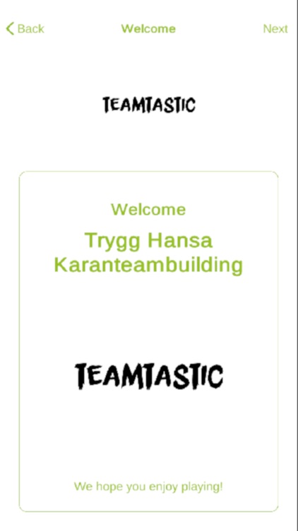 Teamtastic