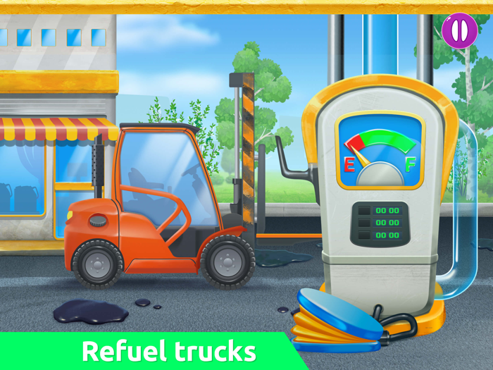 Kids Tractor Games 2 Car Wash