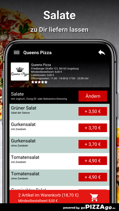 Queens Pizza Augsburg screenshot 5