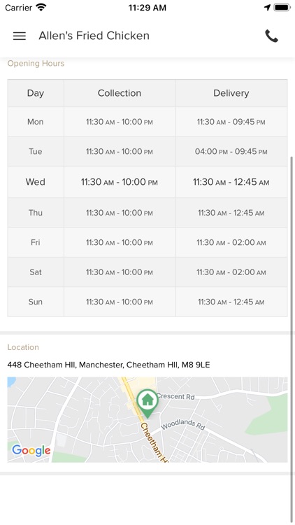 Allen's Fried Chicken. screenshot-3