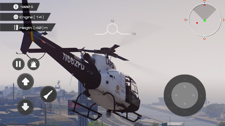 City Police Helicopter Cop Sim