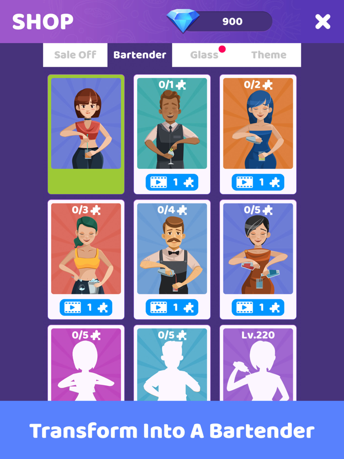 Cocktail Sort Puzzle