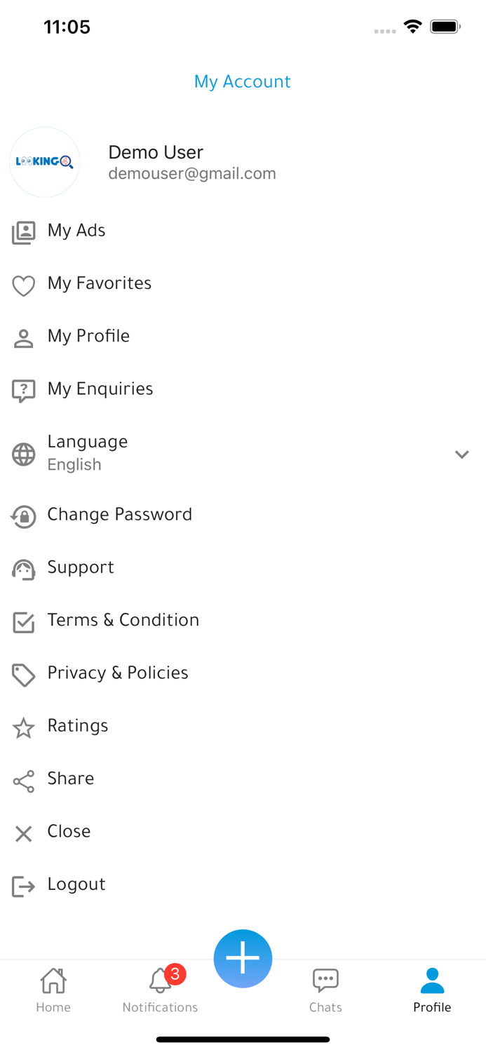 Looking4 - AI Enabled App