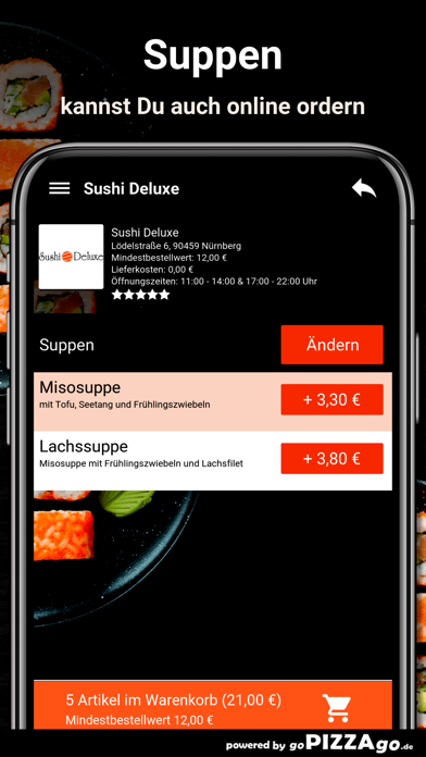 Sushi Deluxe Nürnberg screenshot 5