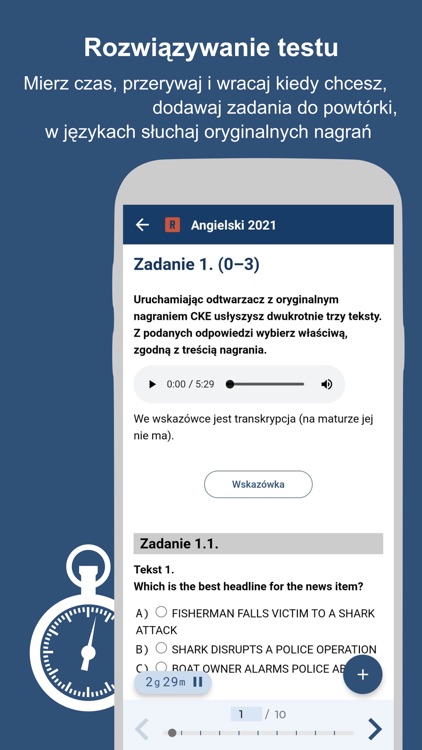 Matura - testy i zadania screenshot-4