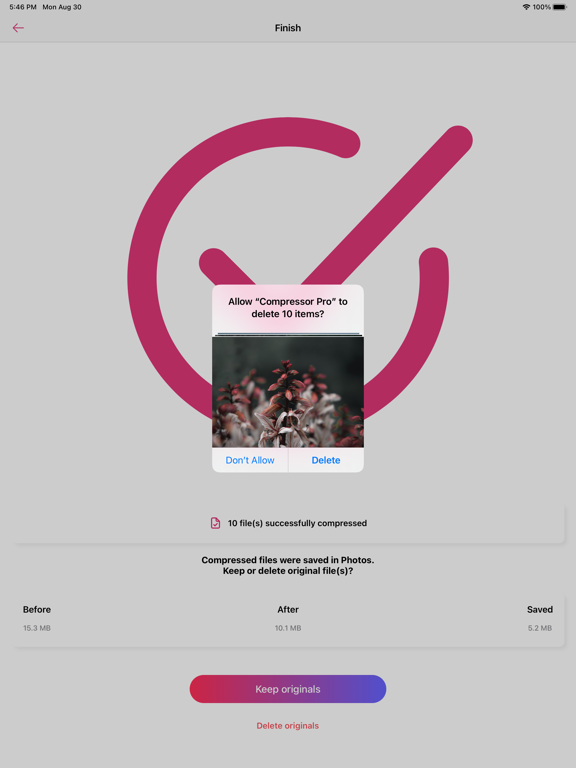 Compressor Pro App voor iPhone, iPad en iPod touch AppWereld