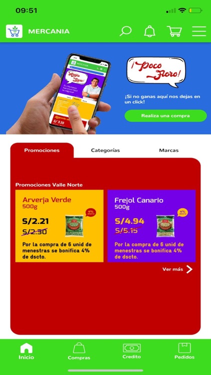 Mercania – Compras