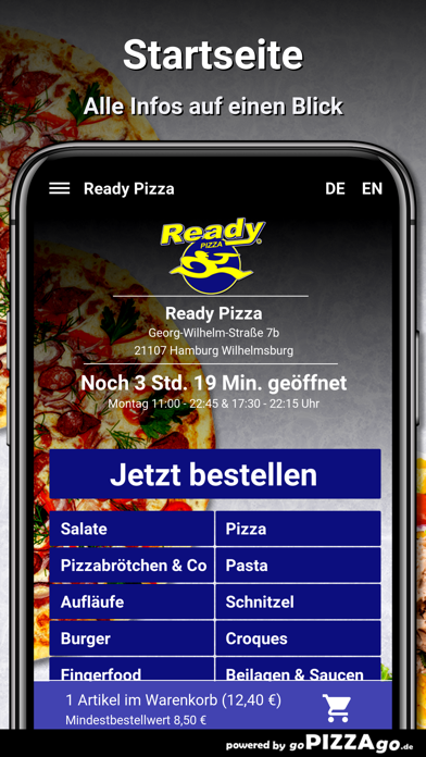 Ready Pizza Hamburg screenshot 2