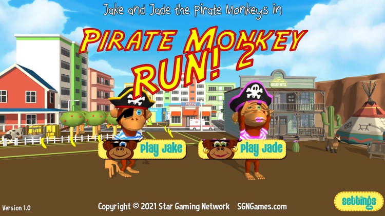 Pirate Monkey Run! 2