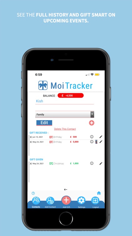 Moi Tracker-Smart Gift Tracker screenshot-6