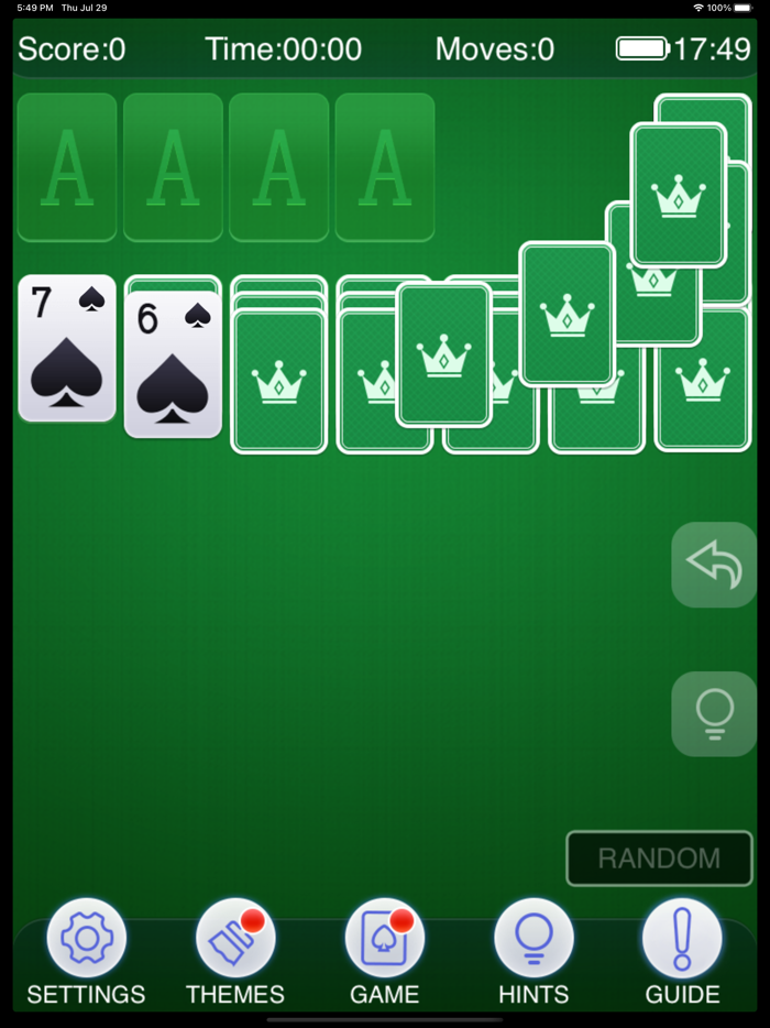 Classic Solitaire Game 2021